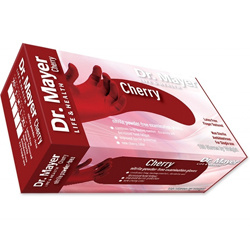 10x Нитрилни ръкавици Cherry Red XS-S 100броя Dr.Mayer